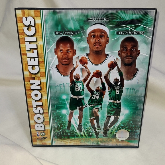 Framed 8"×10" Boston Celtics photo w/ authenticity seal - Picture 2 of 7
